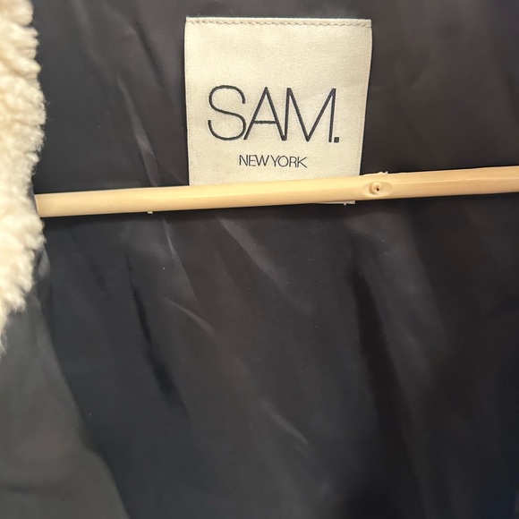 SAM. Denver Sherpa Jacket in Almond NWT - Picture 5 of 5